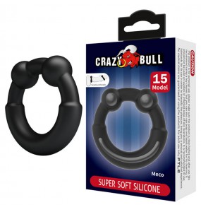 CRAZY BULL - Meco Super Soft Silicon Male Delay Cock Rings (Model 15)